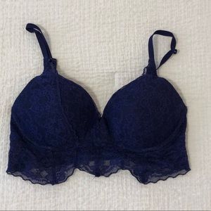 Pink push up bralette